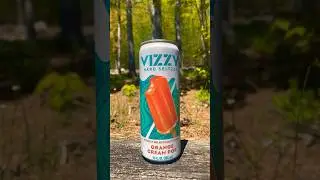Vizzy Hard Seltzer|Orange Cream Pop REVIEW|Orange Sherbet In A Can!