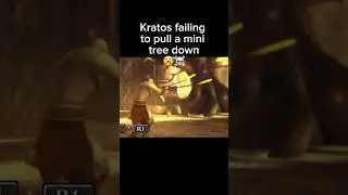 CAN I PULL A TREE DOWN LIKE KRATOS!!? 🤯👀