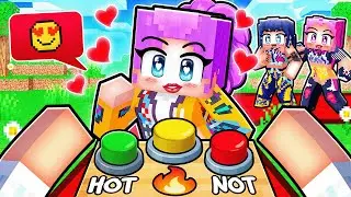 Omz Plays HOT OR NOT as SAJA BOYS and HUNTRIX in Minecraft!
