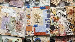 ASMR Aesthetic Scrapbooking Compilation #4 | Nanosken