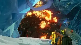 Double Bulk Detonator Dual Chain Reaction Explosion: Deep Rock Galactic Gameplay