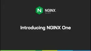 Introducing NGINX One