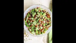 Broccoli Bacon Salad #shorts
