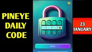 PinEye Bot Secret Code Today 23 January | Pin Eye Bot Secret Code | PinEye Secret Code Today