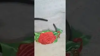 ободок с цветами