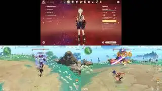 Genshin impact - Kitain Cross Spear R5 vs Skyward Spine R1. xiangling
