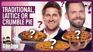 Clues Challenge: Traditional, Lattice or Crumble Pie | CRIME SCENE KITCHEN