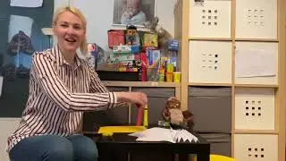 ДЕЛАЕМ МУХОМОР ИЗ БУМАГИ В ТЕХНИКЕ ГАРМОШКА. В гостях у совы