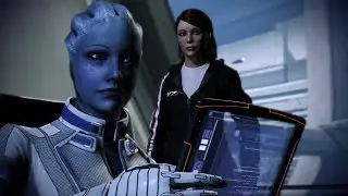Mass Effect 3 (FemShep) - 50 - Act 1 - Citadel Presidium: Liara