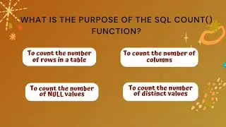 SQL Quiz Challenge Part 3 :  Multiple Choice Questions to Boost Your Database Skills!