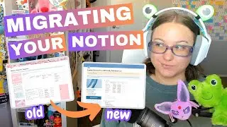 how to migrate to a new notion in 15 minutes / adhd friendly