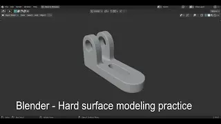 Blender - Hardsurface modeling practice #33