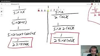 Prove Trig Identities