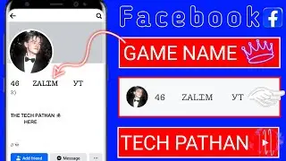 Facebook Gaming Name 2024 | How to make Gaming name by Facebook | #freefire #pubgmobile #youtube