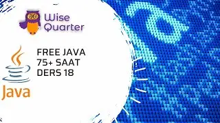 FREE JAVA 75+ SAAT DERS 18