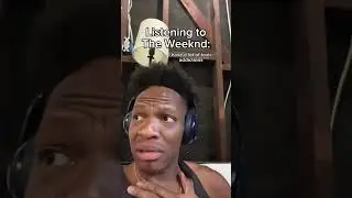 Listening to The Weeknd #relatable #theweeknd #listen
