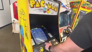 Checking out an Arcade Game Auction
