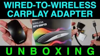 Unboxing Wired to Wireless Apple CarPlay Adapter by Yuveth