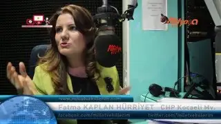 CHP KOCAELİ MİLLETVEKİLİ FATMA KAPLAN HÜRRİYET MECLİS DURAĞI'NDA...