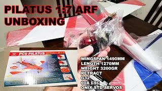 Pilatus 1;7 ARF 1490mm - Unboxing