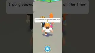 This girl was BEING RUDE to my FAN so I *SURPRISED THEM!*😍🥳😱 #roblox #shorts