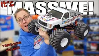 Holy S**T It's Crazy! The NEW Kyosho USA-1 VE - 1/8 RC Monster Truck