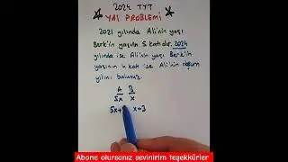 2024 TYT Matematik Soruları #2024 #aytmatematik #tyt #matematik #kpss #yks #2025