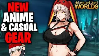 New Anime-inspired parody set + Back to School casual gear! Kathool Challenge Fight AQW 