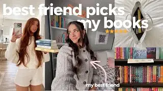 best friend chooses what i read for a week 📚 *spoiler free* read with me vlog!