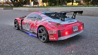 Радиоуправляемая модель машины  GT Nissan GTR (шоссейные+дрифт 1:10 4WD) 