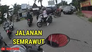 Vlog dijalan semrawut tanpa ada lampu merah 