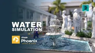 Best Tutorial For water simulation in Chaos Phoenix FD | 3ds Max | Corona render | Hindi tutorial