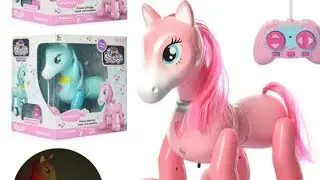 Интерактивная игрушка Лoшaдкa нa paдиoупpaвлeнии