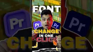 Font in Premiere Pro  