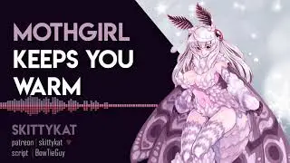 ASMR || Mothgirl Keeps You Warm [binaural] [story] [comfort]