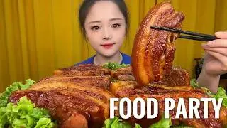 ASMR CHINESE MUKBANG FOOD EATING SHOW 요리 먹방 :) 이거 맛있네? 칼비빔국수 #vlog156