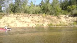 На байдарке 