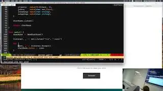 IMT2681 - Cloud Technologies: Golang, client-server, 1/2.