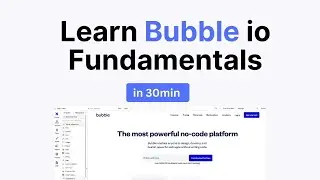 Build Your First Web App in 30 MINUTES (No Coding Required!) with Bubble.io