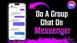 How To Do A Group Chat On Messenger