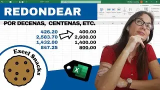 Learn how to round by tens, hundreds, etc. in EXCEL.