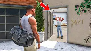 Franklin FOUND Indian Bike Driving 3D Franklin House inside his House in GTA 5!