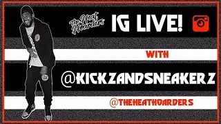 THH LIVE: W/ @kickzandsneakerz | Vogue Jordan 3, Acronym Presto, Lebron 16, Yeezy 700 V3 and more