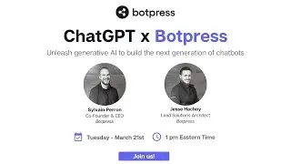 ChatGPT x Botpress: unleash generative AI to build the next generation of chatbots