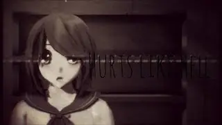 MMD Yandere Simulator Hurts like  Hell Yandere Chan Model DL!!!