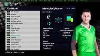 CLASSIC PES 2021: ALL TIME ERA FC GUARANI