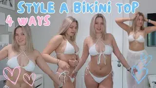 STYLING a basic BIKINI 4 ways!! | Bikini Try On- Robyn Emily