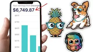 🔥Sell Your Midjourney Designs As Digital Products For Print on Demand