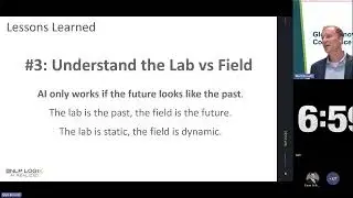Lessons Learned 3 - Understand the Lab vs Field