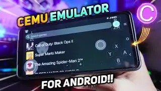 Cemu Emulator on Android - Full Setup | Play Console Games on Mobile | Cemu Android Gameplay Test!